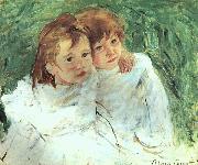 Mary Cassatt The Sisters Sweden oil painting artist
